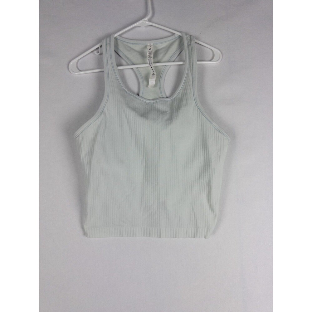 ✨ lululemon athletica Ebb to Street crop tank • Ocean Air!! ✨